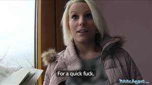 Hd Public Agent - Public Agent Hot blonde Lucy Shine takes cash for sex - VÃ­deo Porno 151 |  Tube8