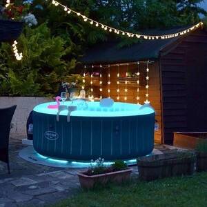 homemade back yard hot tub porn - Hot tub decoration | Hot tub backyard, Hot tub garden, Hot tub patio