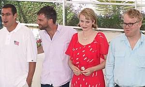 Cynthia Brooks Porn Paul Thomas - Adam Sandler, Paul Thomas Anderson, Emily Watson and Philip Seymour Hoffman  at the 2002 Cannes Film Festival