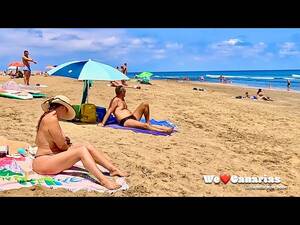 maspalomas nude beach xxx - Maspalomas Beach Life ðŸ–ï¸ Gran Canaria 10. June 2023 | Weâ¤ï¸Canarias -  YouTube