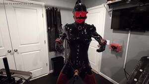 latex bondage lactation - BoundHub - Latex Milking machine torture