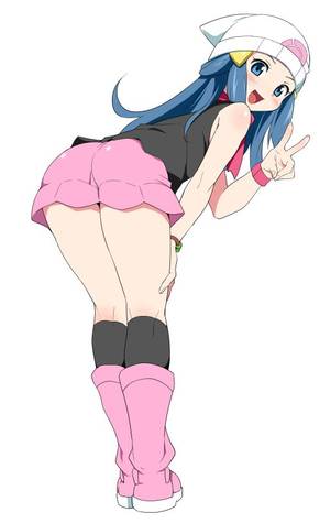 Blue Hair Pokemon Porn - 