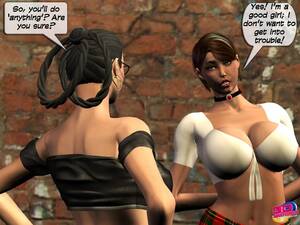 cigarette smoking lesbian shemales cartoons - Caught Smoking Lesbian Sex - Porn Cartoon Comics