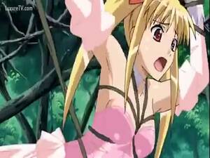 Anime Jungle Porn - Anime girl tied up and fucked hard in the jungle - LuxureTV