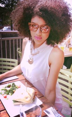 Afro Girl Porn - this girl's hair is my hair porn motivation, love the shape of her afro,