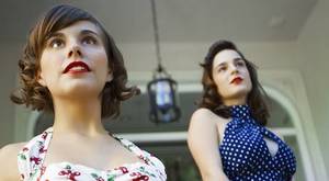 Lesbian Cheerleaders Kissing Non Nudes - 