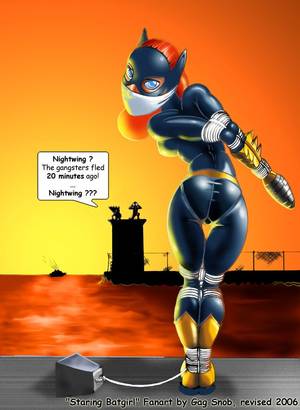 Black Canary Tied Up Porn - Batgirl Bound | Staring Batgirl - revised by GagSnob