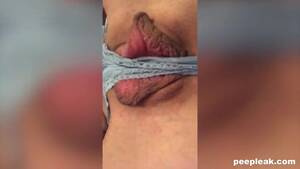 ebony roast beef pussy - Amazing Brunette Touching Her Roast Beef Pussy