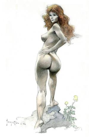 frank frazetta erotica - The Girl That Got Away Artist: Frank Frazetta
