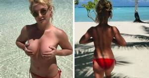 naked beach instagram - Britney Spears goes fully nude on Instagram AGAIN, fans say it's 'happening  too often' - MEAWW