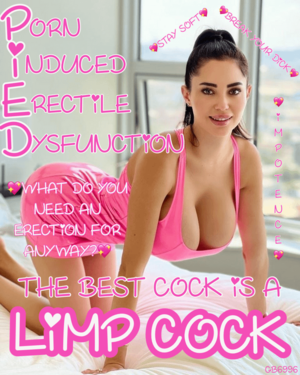 Limp For Pussy Caption - Fall in love with your PIED : r/PornIsCheating