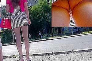 funny upskirt videos - Cute funny panties demonstrated in upskirt porn video, leaked Upskirt porn  video (Nov 16, 2015)