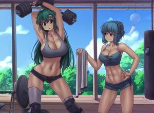 anime gym fuck - 17 best fitness manga images on Pinterest | Anime girls, Abdominal muscles  and Abs