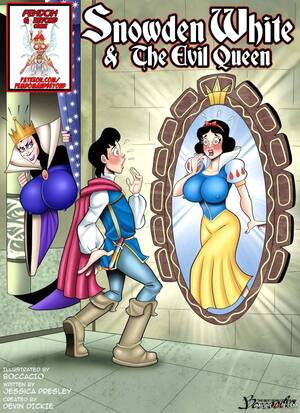 cartoon queen naked - Snowden White And The Evil Queen porn comic - the best cartoon porn comics,  Rule 34 | MULT34