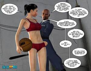 Basketball Player Cartoon - Super hot busty 3d basketball player strips - Cartoon Sex - Picture 5