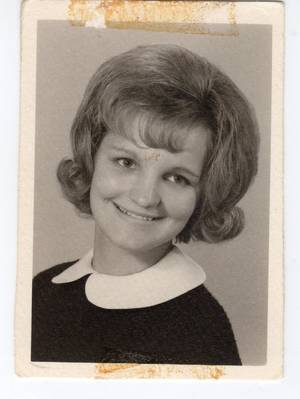 1960s Bouffant Hair Blonde Porn - Original Photo of Pretty Teen Girl with Bouffant Hair School Portrait 1960's  G