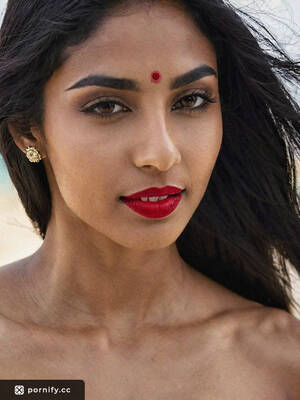 nude asian indian - Asian Indian Frontal Slim 20s Photorealistic Nude Beach Red Lipstick  Lifting Shirt | Pornify â€“ Best AI Porn Generator