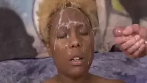 ebony cum facial surprise - Ebony Facial Surprise Compilation | xHamster