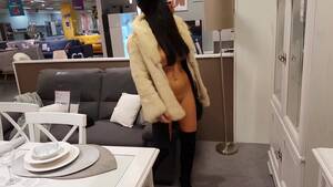 Furniture Porn Peeing - Girl Pees in Four Places in Furniture Store - ThisVid.com