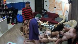 halloween swinger party orgy - Lewd Dilettante Swingers Halloween Group Sex Party Begins watch online