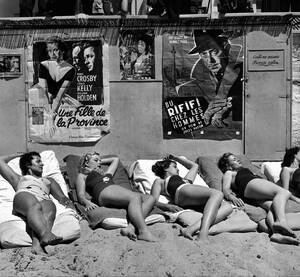 cannes beach topless - Spectacular vintage photos show the world's elite enjoying Cannes Film  Festival over the last 70 years | The Sun