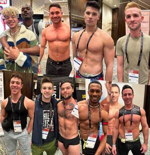 Gay Porn Events - Gay Porn Stars At AVN Expo 2023: The Village [Day 1]