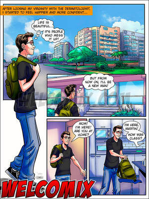 Milf Mom Porn Comics - Nerd Stallion â€“ My mom's hot friend: Cristina will spend the night here