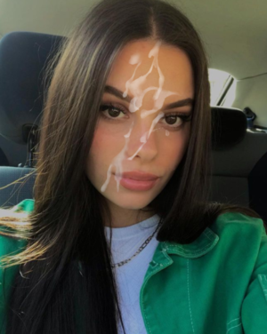 Facial Selfie Porn - Car selfie with cum facial - Cum Face GeneratorCum Face Generator