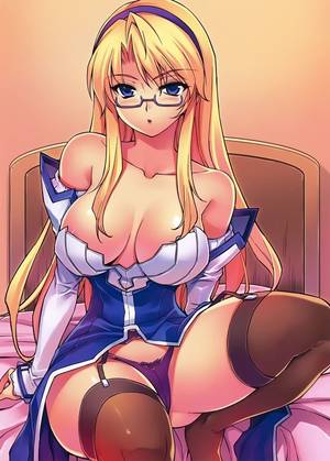 Freezing Anime Girls Porn - yande.re 314331 sample areola cleavage dress freezing garter_belt  kim_kwang-hyun megane no_bra open_shirt