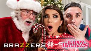 brazzers christmas - Full Video - Brazzers - Charming Romi Rain Gets So Wet When Santa Watches  Her Riding Her Husband's Cock | Pornhub