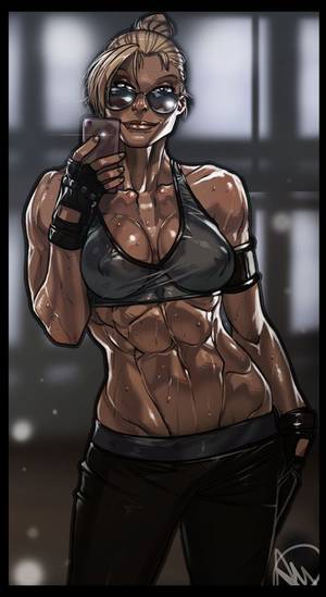 mortal kombat x porn toon - Mortal Kombat X - Cassie Cage by Ganassa