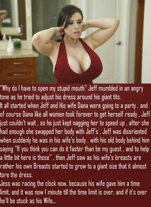 massive tits morph caption - Porn captions bodysuit cum captions