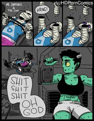 Invisible Porn Comics - Mr Invisible & The Oni comic porn | HD Porn Comics