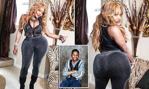 Jessica Simpson Shemale Porn - Transgender woman has had more than a HUNDRED black-market silicone  injections in her bum | Daily Mail Online