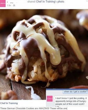 German Food Porn - Food Porn Cookie Facebook Temptress