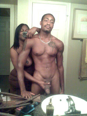 black couple nude - Amateur black couple fron New York, nude and always ready for sex... Photo  Number 5.