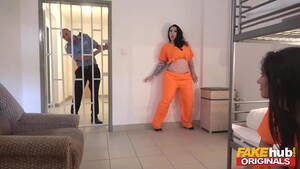 Big Tits Prison Porn - FAKEhub - Prison Heat threesome with big tits - XNXX.COM