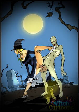 Halloween Witches Cartoon Porn - Night with dirty witch - Witch Porn Cartoons