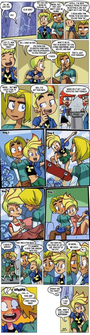 Johnny Test Gil Gay Sex - JohnnyPassed by tran4of3 | Anime funny, Funny comic strips, Tg  transformation comics