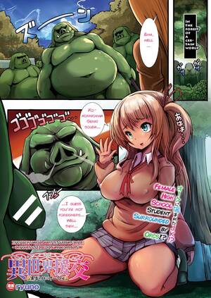 Female Orc Porn Comics - Black Tanned girl vs Orc edition- Ryuno - Porn Cartoon Comics