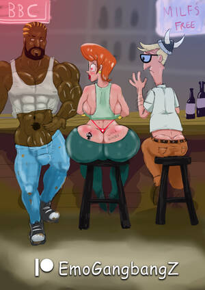 interracial threesome toons - Rule34 - If it exists, there is porn of it / dexter / 5910235