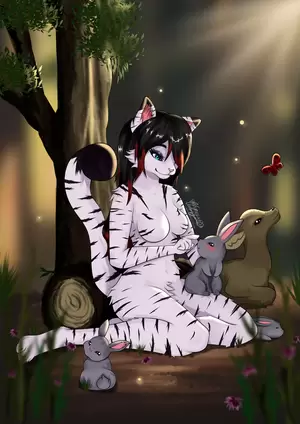 cute black art - New commission finished yuki is a very cute and nude porn picture |  Nudeporn.org