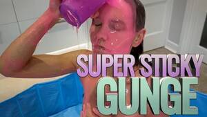 Gunge Porn Humiliation Embarrassed - Super Sticky Slime Gunging av Wamgirlx | Faphouse
