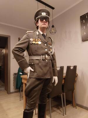 German Army Porn - After 3 months of preparation i've finally managed to make cosplay of East  German officer. Colonel of the Panzertruppen of NVA. (yeah, i admit, my  cosplay is not comparable to look how