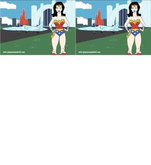 Funny Wonder Woman Porn - swfchan: Wonder Woman Clicky Thing (by legmuscle) CG,undress,Justice League, funny.swf