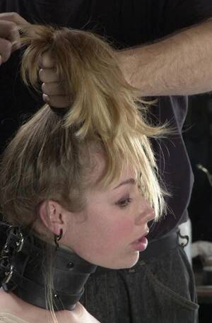 Hair Cut - Bondage cut hair - Nude gallery.
