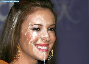 Alyssa Milano Fake Porn Cum - Alyssa Milano Cum Facial 001 Â« Celebrity Fakes 4U