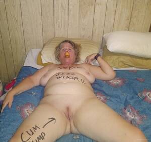 fat slutty pig - A few pics of my fat pig slut self