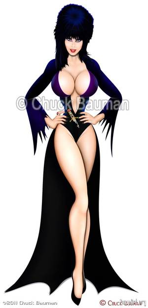 cartoon pin ups porn - Cartoon Art Pin Ups | Elvira Super Sexy Standee PinupSupery Sexy Elvira  Standee