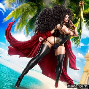 Fantasy Femdom Porn - Porn image of serious daytime dark fantasy femdom ssbbw arabic dog tail  created by AI